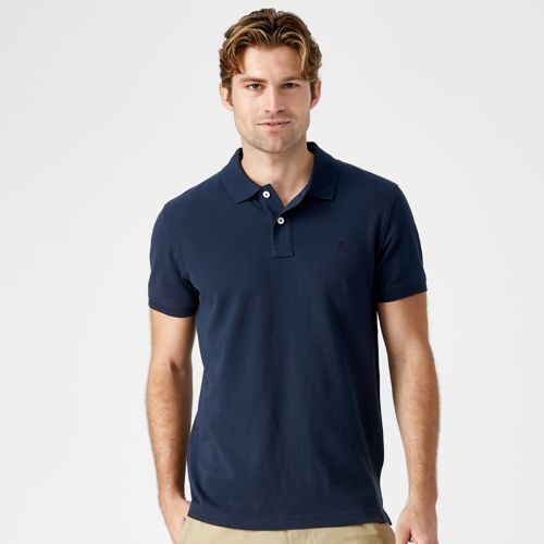 Men's Millers River Slim Fit Pique Polo Shirt | Timberland US Store