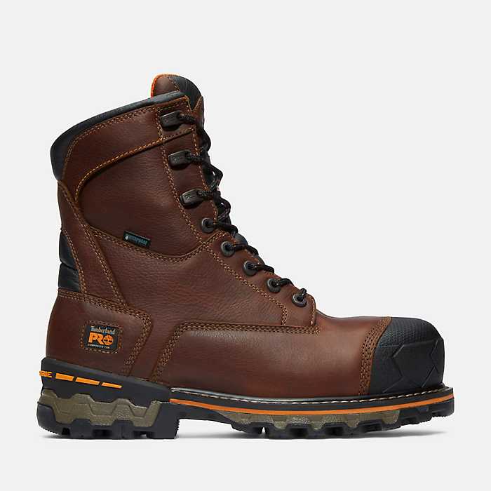 orden por ejemplo Escritura Men's Timberland PRO® Boondock 8-Inch Waterproof Insulated Comp-Toe Work  Boots