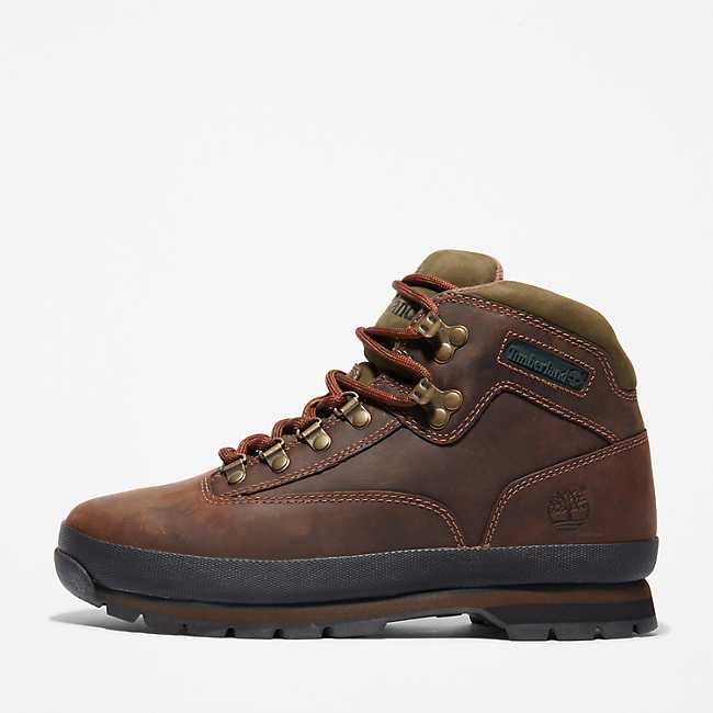 Timberland Euro Hiker Boots - Men's - 9 - Brown
