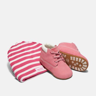 infant pink timberland boots