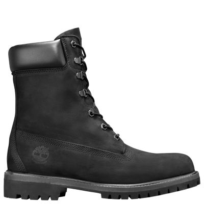 timberland boots 8 inch black