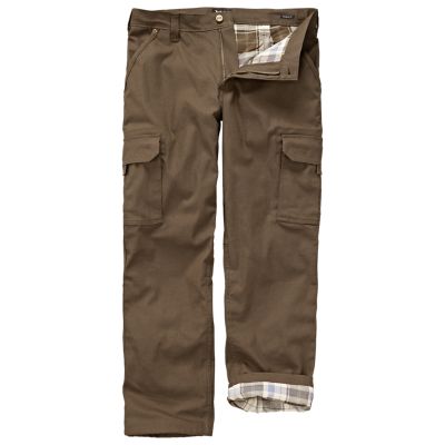 flannel lined mens work pants