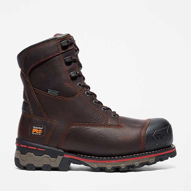 Men's Timberland PRO® Boondock 8" Waterproof Insulated Comp-Toe Work Boot
