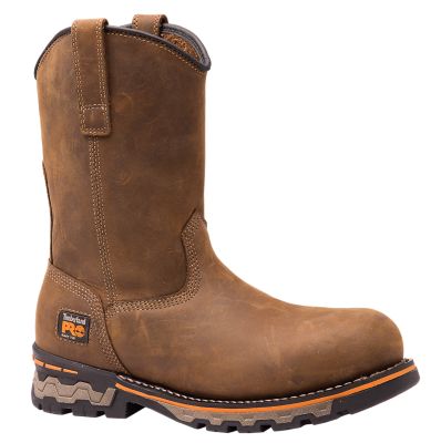 timberland pro slip on boots