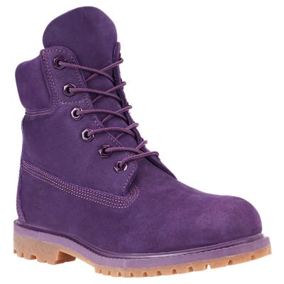 purple waterproof boots