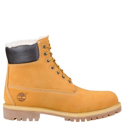 timberland boots with fur mens
