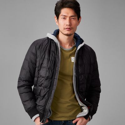 timberland mens skye peak thermofibre quilted jacket