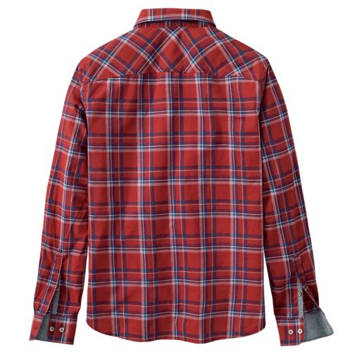Men's Allendale River Slim Fit Plaid Poplin Shirt-