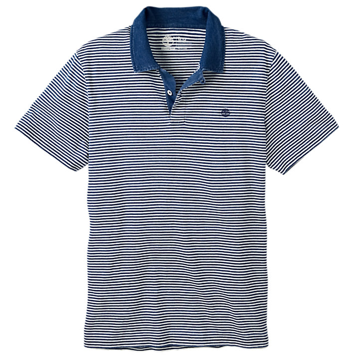 Men's Taunton River Slim Fit Striped Polo Shirt | Timberland US Store