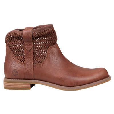 Savin Hill Open-Weave Ankle Boots 