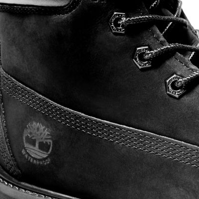timberland waterville 6 inch boots black nubuck