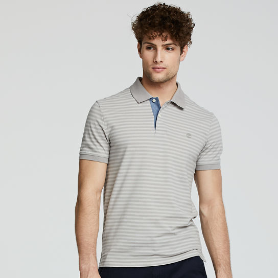 Men's Warner River Slim Fit Striped Polo Shirt | Timberland US Store