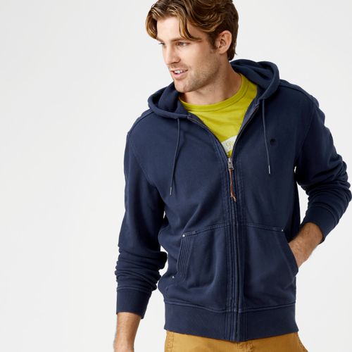 Men's Overdyed Full-Zip Sweatshirt | Timberland US Store