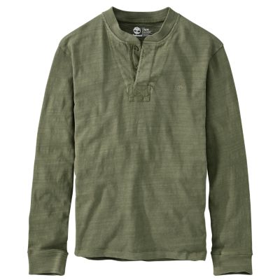 Men's Essential Slub Henley Shirt | Timberland US Store