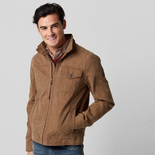Men's Mount Davis Timeless Waxed Jacket | Timberland US Store