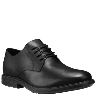 timberland black oxford shoes
