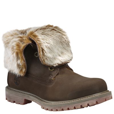 timberland boots with fur