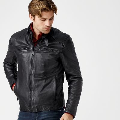 insulated leather jacket