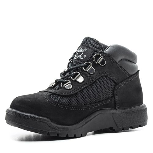 Youth Leather/Fabric Mid Field Boots-