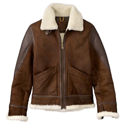 timberland shearling jacket