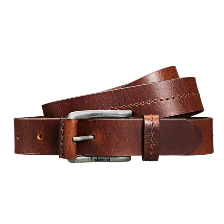 Men's Stitched Buffalo Leather Belt | Timberland US Store