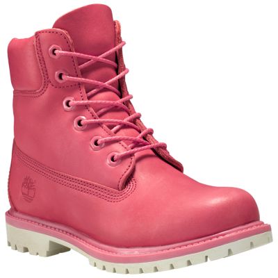 hot pink timberland boots