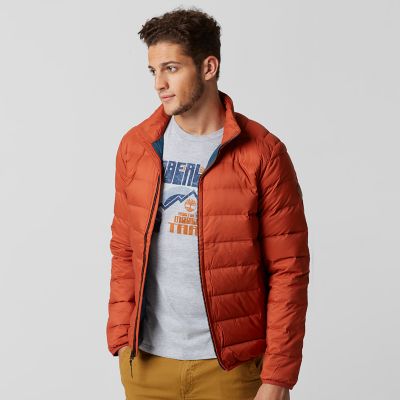 timberland orange jacket