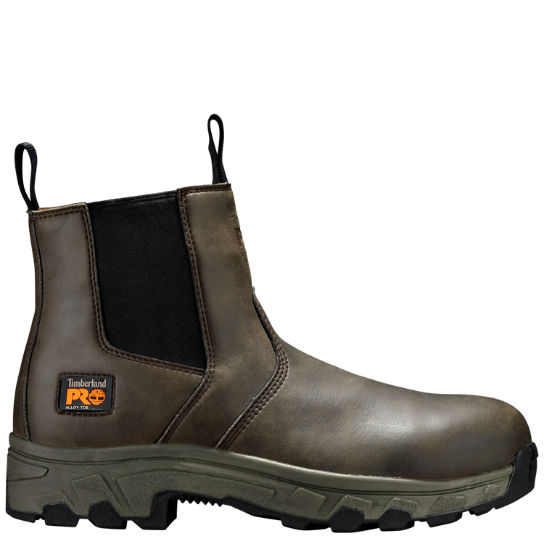 Men's Timberland PRO® Linden Chelsea Alloy Toe Work Boots | Timberland ...