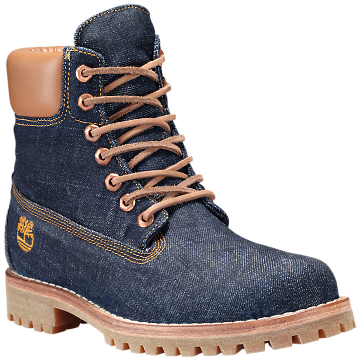 Men's Limited Release White Oak Denim 6-Inch Boots | Timberland US Store