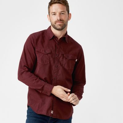 Men's Twill Roll-Tab Cargo Shirt | Timberland US Store