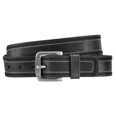 Men's Double-Stitch Leather Belt | Timberland US Store