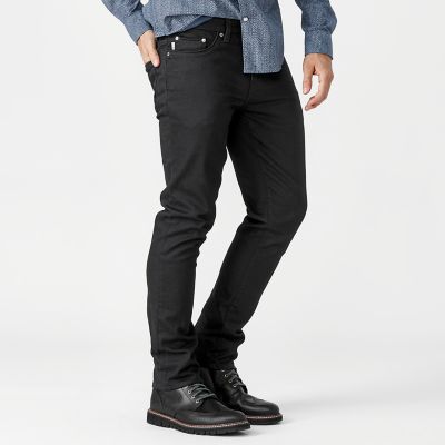 black timberland jeans