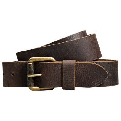 Men's Milled Buffalo Leather Belt 