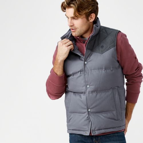 Men's Pilot Mountain Quilted Down Vest | Timberland US Store