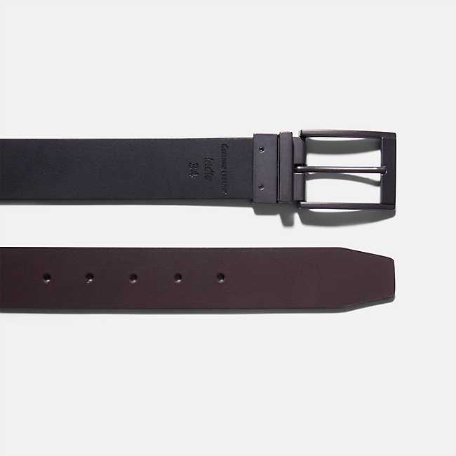Men's Reversible Patent Leather Belt Strap