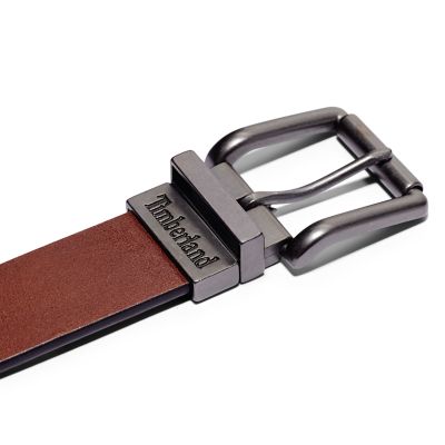 timberland men's reversible leather belt