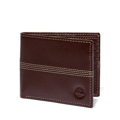 Pebbled Leather Bi-Fold Wallet