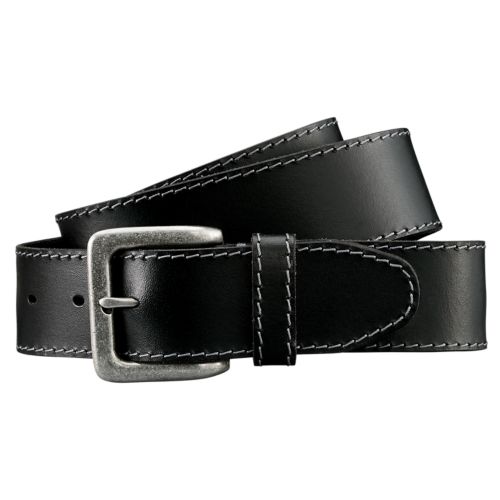 Men's Buffalo Leather Tab Stitched Belt | Timberland US Store