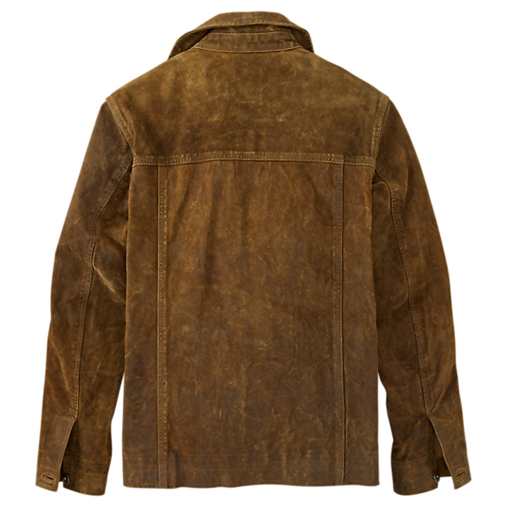 Men's Riveted Leather Welder Jacket | Timberland US Store