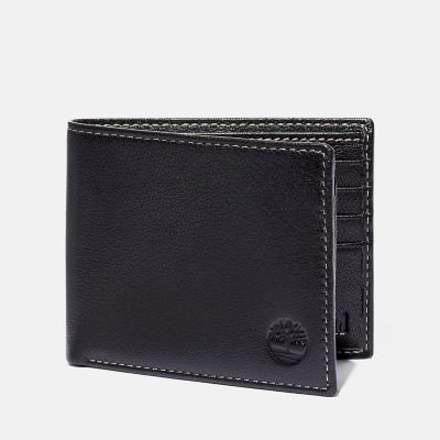 black leather wallet
