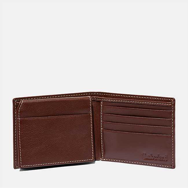 Men's Milled Leather Bifold Wallet