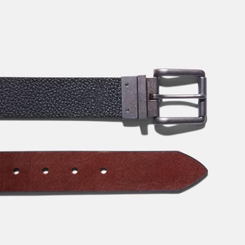 Men's Reversible Leather Belt-