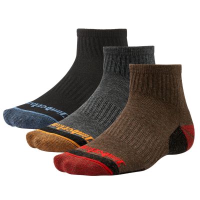 timberland men's 4 pack comfort low quarter sock