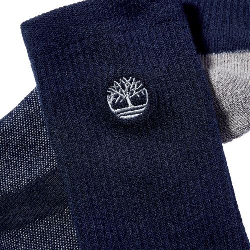 Men's Essential Wicking Crew Socks (2-Pack)-