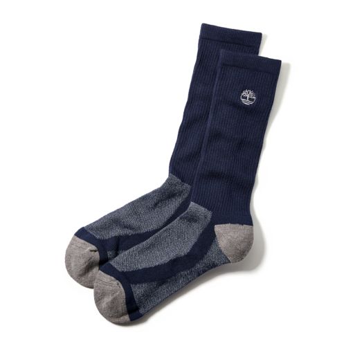 Men's Essential Wicking Crew Socks (2-Pack)-