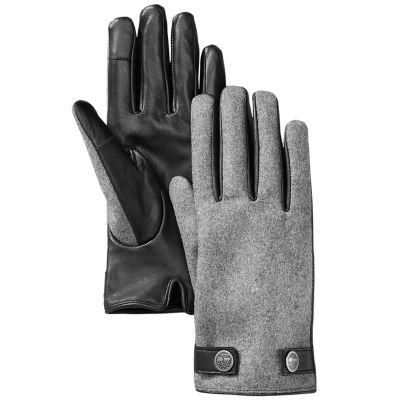 Women's Wool and Leather Gloves