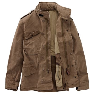 timberland mount lincoln waxed canvas jacket