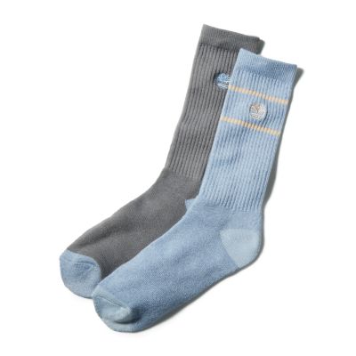Men's 2-Pack Double-Stripe Boot Socks