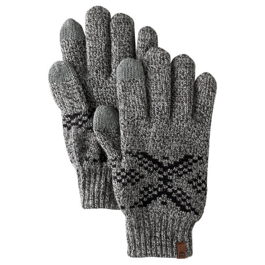Men's Fair Isle Knit Touchscreen Gloves | Timberland US Store