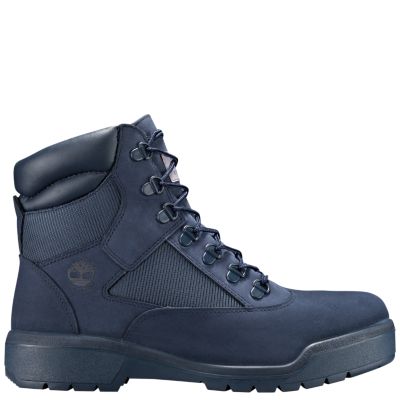 navy blue field boots